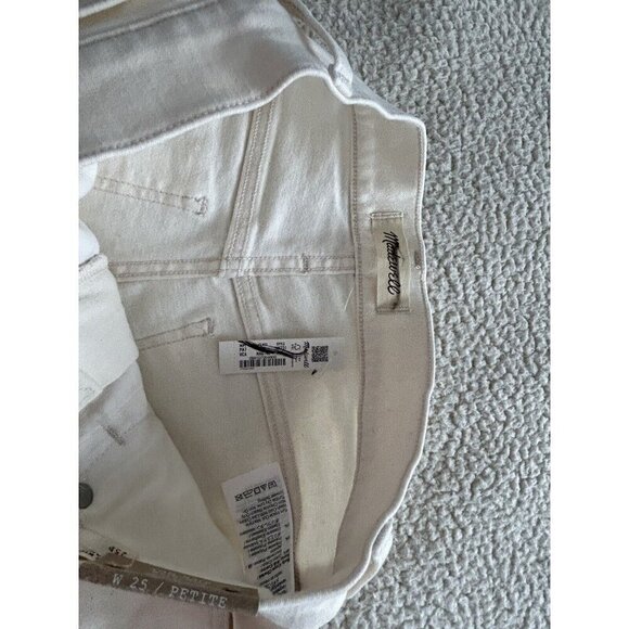 Madewell Womens Mid Rise Kick Out Ankle Length Jeans Vintage Canvas Size 25 P - Picture 5 of 10